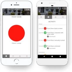 Pete's Tools & Home Improvement August AUG-SL-CON-S03 Silver Smart Lock Pro, 3rd Generation-Dark Gray, Apple Home Kit Compatible And Z-Wave Plus Enabled