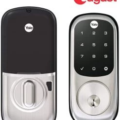 Pete's Tools & Home Improvement Yale Assure Lock Touchscreen With Wi-Fi And Bluetooth Deadbolt - Works With Amazon Alexa, Google Assistant, HomeKit, Airbnb And More - Satin Nickel