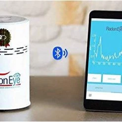 Pete's Tools & Home Improvement Testing Equipment Radon Eye RD200 Ecosense, Fastest & Most Reliable Detector, OLED Display – Easy Setup & Free App, Bluetooth, Real-Time Radon Reading Monitor