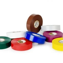 3M Safety Electrical & Lighting 3M 35-Multi-Color-1/2x20FT-8Pk Scotch Vinyl Color Coding Electrical Tape 35