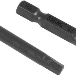 Boomgood 7pcs Hex Head Allen Bit Set 100mm/4 Inch Long Metric H2-H8 Quick Release Shank Tools