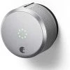 Pete's Tools & Home Improvement August AUG-SL-CON-S03 Silver Smart Lock Pro, 3rd Generation-Dark Gray, Apple Home Kit Compatible And Z-Wave Plus Enabled