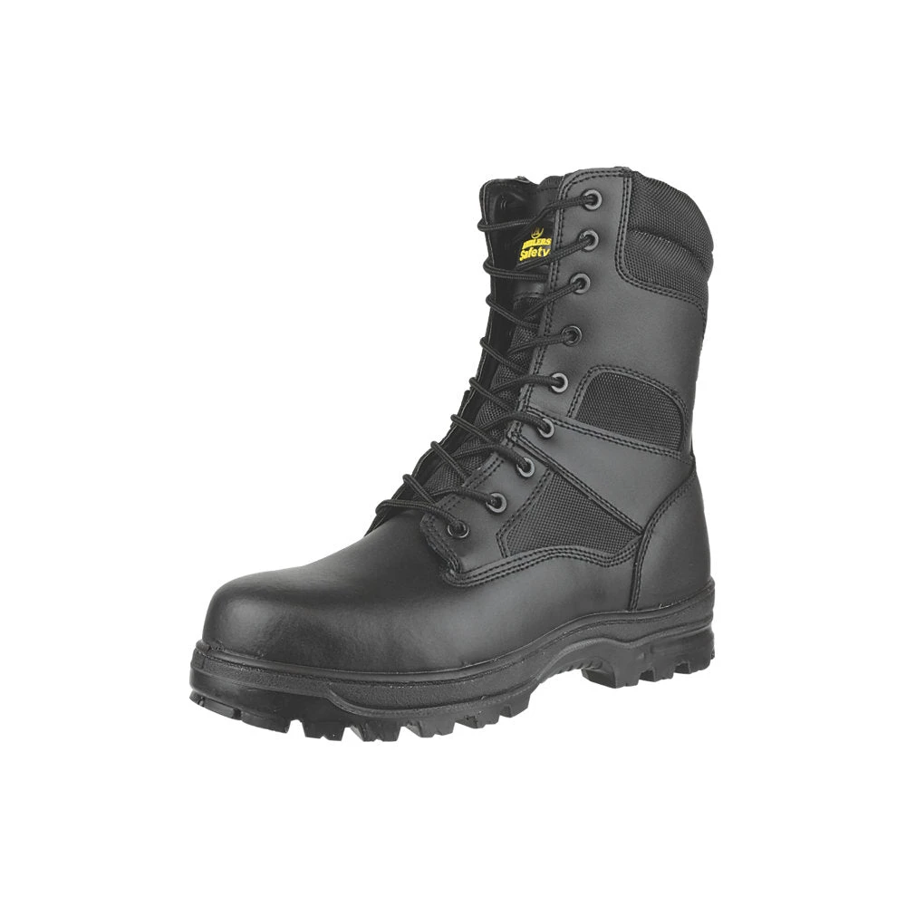 AMBLERS FS009C METAL FREE SAFETY BOOTS BLACK SIZE 10