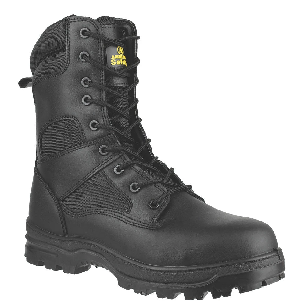 AMBLERS FS009C METAL FREE SAFETY BOOTS BLACK SIZE 10