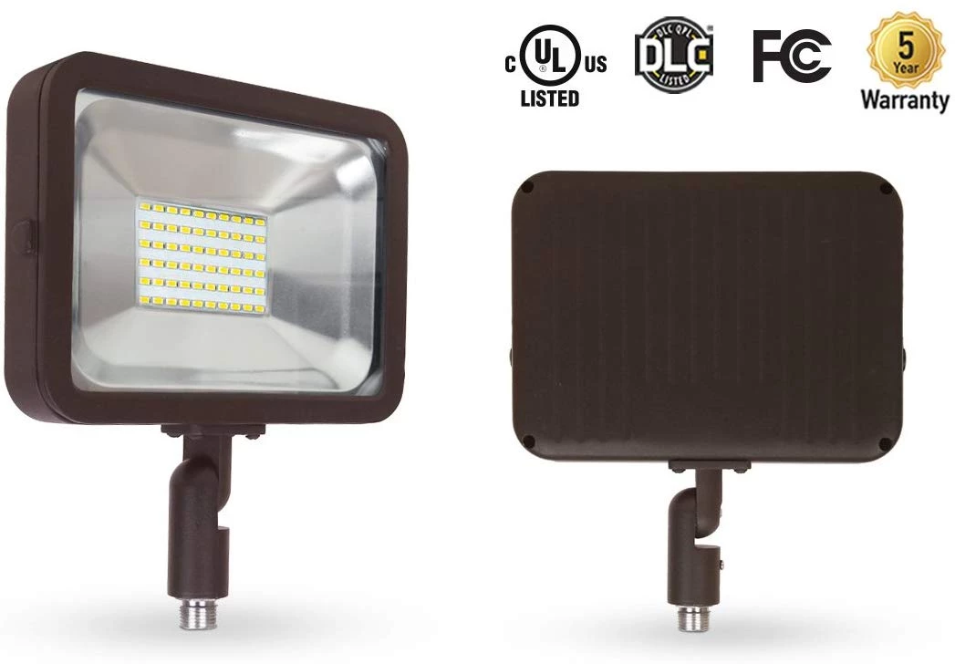 ASD LED 30W Floodlight With Knuckle Mount, Super Slim, Compact SMD Outdoor Landscape Waterproof Electrical & Lighting