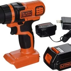 BLACK+DECKER 20V MAX Cordless Drill / Driver, 3/8-Inch (LDX120C) Tools