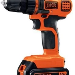 BLACK+DECKER 20V MAX Cordless Drill / Driver, 3/8-Inch (LDX120C) Tools