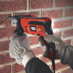 BLACK+DECKER Hammer Drill, 1/2-Inch, 6.0-Amp (DR670) Tools