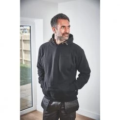 SITE ALDER HOODED SWEATSHIRT BLACK LARGE 41