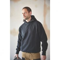 SITE ALDER HOODED SWEATSHIRT BLACK LARGE 41