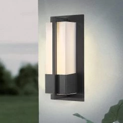 Bestshared Exterior LED Wall Light, Indoor Wall Mount Lighting