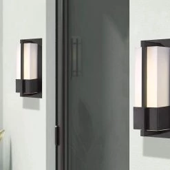 Bestshared Exterior LED Wall Light, Indoor Wall Mount Lighting