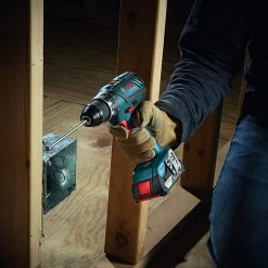 Tools Bosch GXL18V-232B22 18V 2-Tool Kit With 1/2 In. Compact Tough Drill/Driver