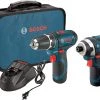 Bosch Power Tools Combo Kit CLPK22-120 - 12-Volt Cordless Tool Set