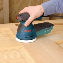 Bosch ROS20VSC Palm Sander - 2.5 Amp 5 In. Corded Variable Speed Random Orbital Sander