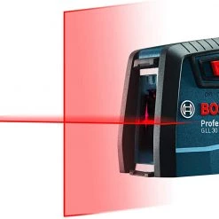 Bosch Self-Leveling Cross-Line Red-Beam Laser Level GLL 30