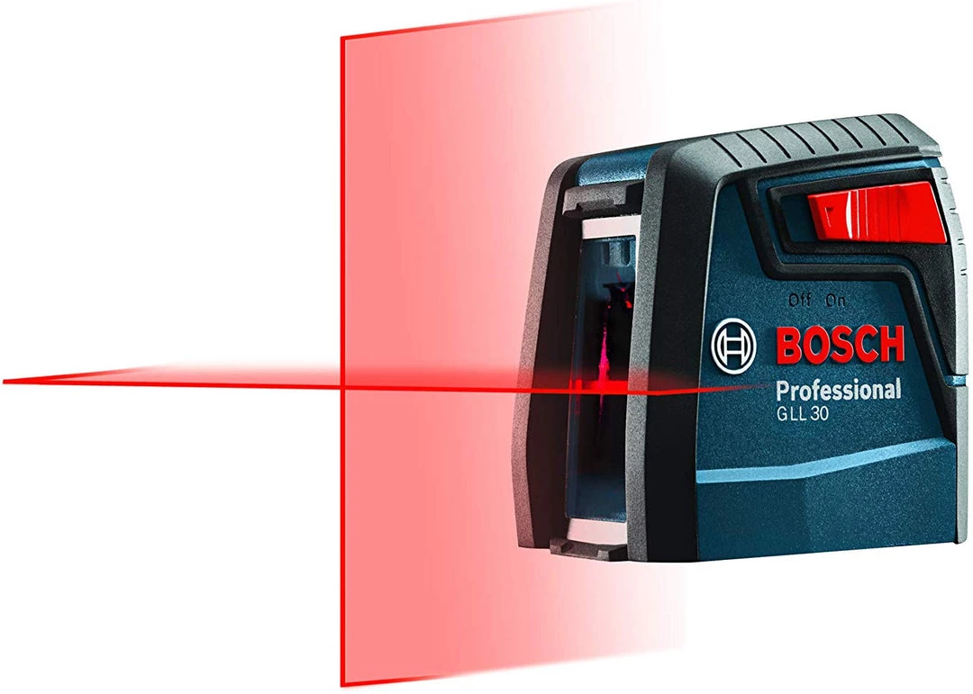 Bosch Self-Leveling Cross-Line Red-Beam Laser Level GLL 30