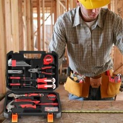 Brinonac 41-Piece Tool Set General Household Home Repair Hand Tools Kit