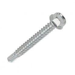 Screws, Nails & Fixing CARBON STEEL SELF-DRILLING SCREWS 5.5 X 38MM 100 PACK