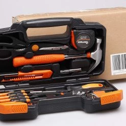 CARTMAN Orange 39-Piece Tool Set - General Household Hand Tool Kit Tools