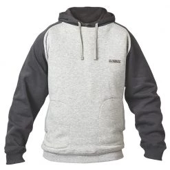 DEWALT CYCLONE HOODIE GREY MARL / CHARCOAL LARGE 42" CHEST