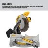 DEWALT 12-Inch Miter Saw, 15-Amp, Single Bevel, Compound (DWS715) Tools
