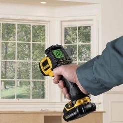 DEWALT DCT414S1 12-Volt Max Infrared Thermometer Kit Tools