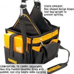 DEWALT DG5582 Electrical And Maintenance Tool Carrier & Parts Tray, 11 In., 23 Pocket Tools