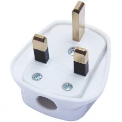 Plugs & Fuses DIALL 13A FUSED PLUG WHITE