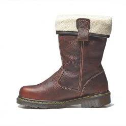 DR MARTENS ROSA LADIES SAFETY RIGGER BOOTS TEAK SIZE 6