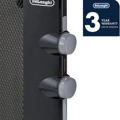 De'Longhi Mica Thermic Panel Heater, Full Room Quiet 1500W, Freestanding/Easy Install Wall Mount,