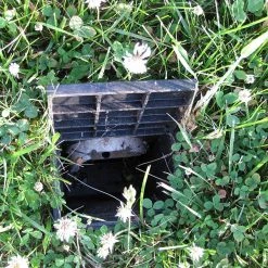 DrainBox - Aquabarrel Heating & Plumbing DrainBox For Creating A Termination Point For Underground 4 Inch Drain Pipe - Drain Box