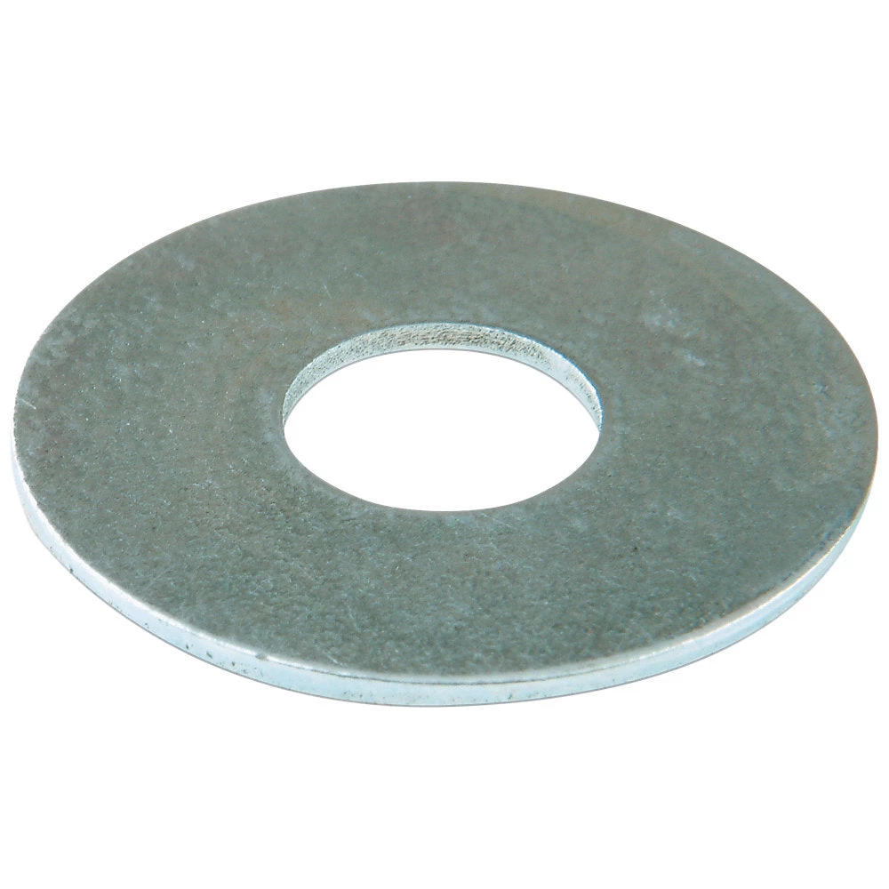 EASYFIX STEEL LARGE FLAT WASHERS M6 X 1.6MM 100 PACK