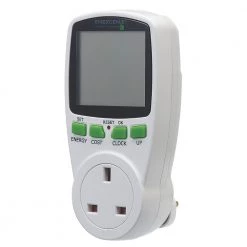 ENERGENIE ENER007 ENERGY SAVING POWER METER SOCKET (3477H) Electrical & Lighting