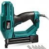 Electric Brad Nailer, NEU MASTER NTC0040 Electric Nail Gun/Staple Gun For Small Project Of Upholstery, Home Improvement And Woodworking, 1/4'' Narrow Crown Staple 400pcs And Nail 100pcs Included