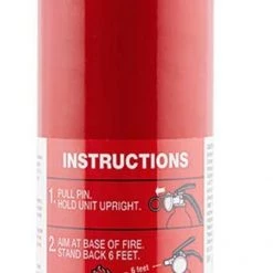 Safety & Work Wear First Alert 1038789 Standard Home Fire Extinguisher, Red