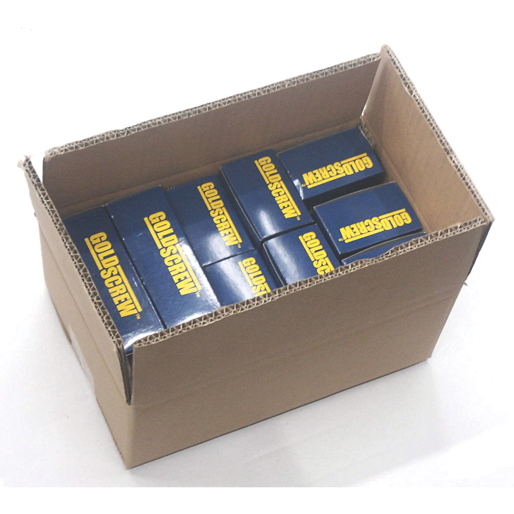 Screws, Nails & Fixing GOLDSCREW PZ DOUBLE-COUNTERSUNK WOODSCREWS TRADE PACK 1400 PCS