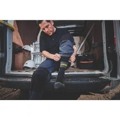 Safety & Work Wear SITE COMFORT WORK SOCKS BLACK / GREY SIZE 7-11 3 PAIRS