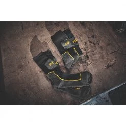 Safety & Work Wear SITE COMFORT WORK SOCKS BLACK / GREY SIZE 7-11 3 PAIRS