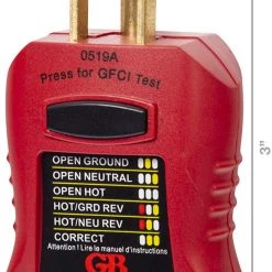 Gardner Bender GK-5 Household Tester Electrical Test Kit, Red