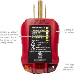 Gardner Bender GK-5 Household Tester Electrical Test Kit, Red