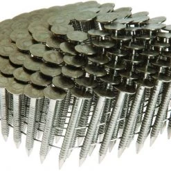 Grip Rite Prime Guard Max MAXC62853 1-1/4-Inch Coil Roofing 304 Ring Shank, Stainless Steel, 3600-Pack Screws, Nails & Fixing