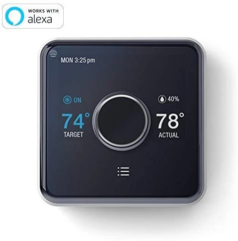 Hive Heating And Cooling Smart Thermostat Pack, Thermostat + Hive Hub, Works