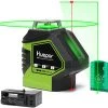 Huepar Self-Leveling Green Laser Level 360 Cross Line Tools
