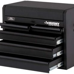 Tools Husky 26 In. 5-Drawer Tool Chest, Textured Black