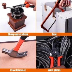 JAR-OWL Power Tools Combo Kit, 16.8V Cordless Drill Driver Tools