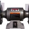 Jet 577128 Shop Grinder With Grinding Wheel & Wire Wheel