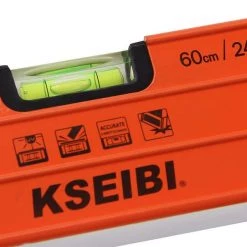 Tools KSEIBI 301140 Measuring Spirit Level (24Inch) With Two Handle Adjustable Vial