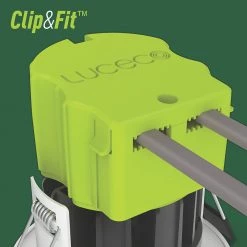 LUCECO FTYPE FIXED FIRE RATED LED DOWNLIGHT WHITE 600LM 6W 220-240V Electrical & Lighting