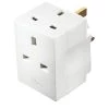 Electrical & Lighting MASTERPLUG 13A FUSED 3-WAY PLUG ADAPTOR